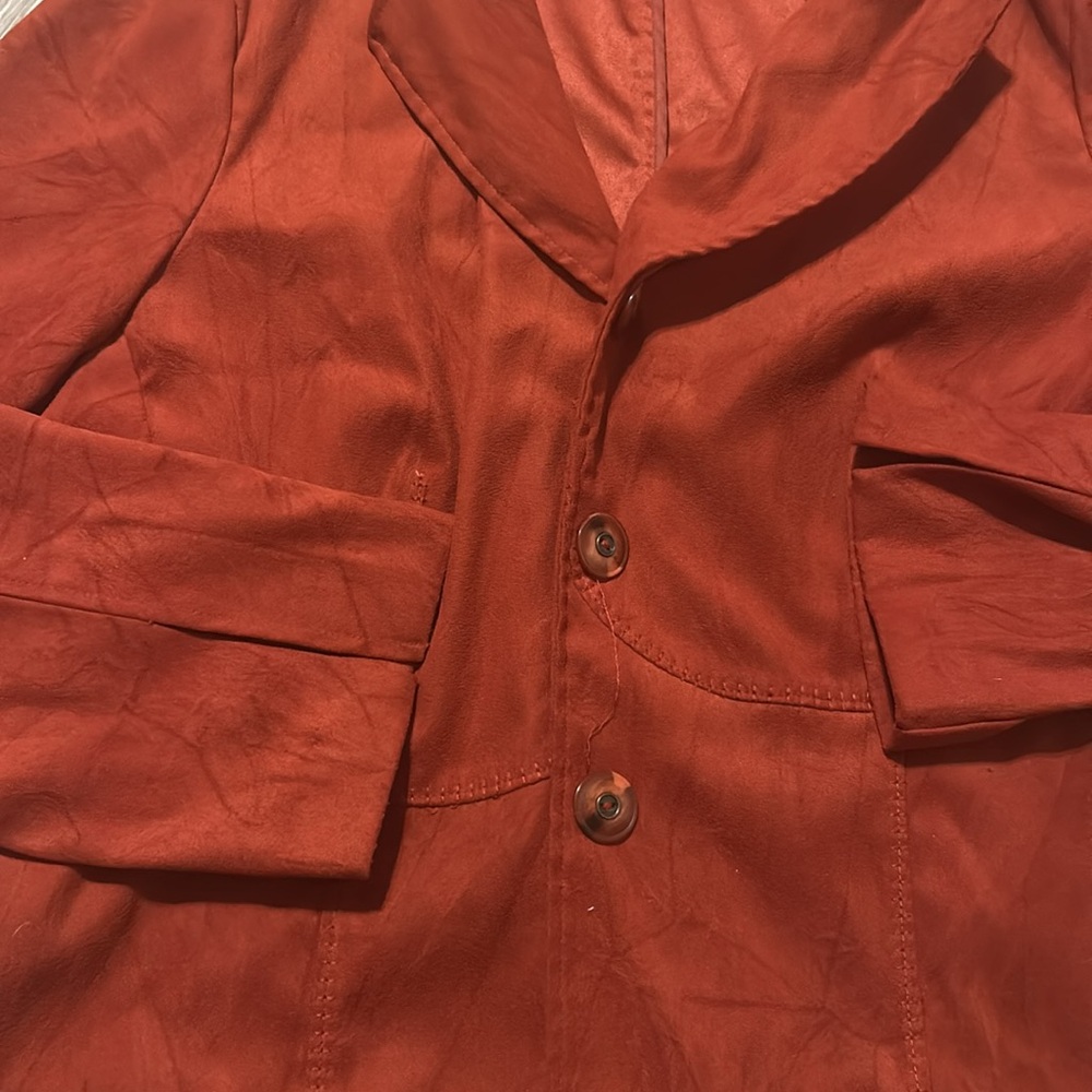Requirements Women's Rust Blazer - Picture 2 of 7